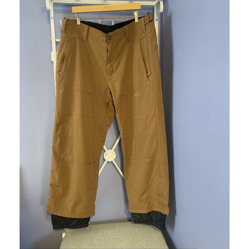 Obermeyers ow snowboard pants brown XL mens outdoor ski